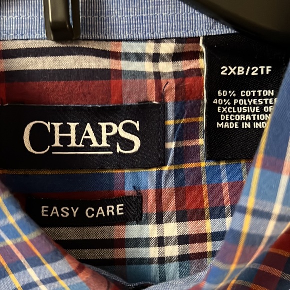 Men’s Chaps Casual Button Down Shirt - Picture 4 of 7